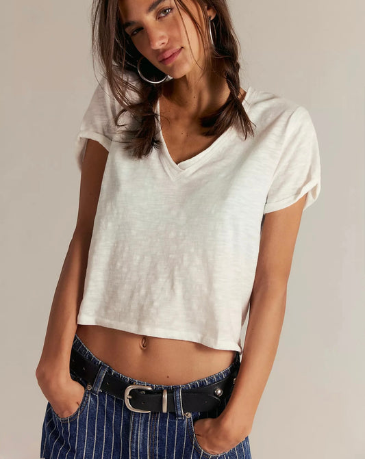 Free People Take 2 Tee - Ivory