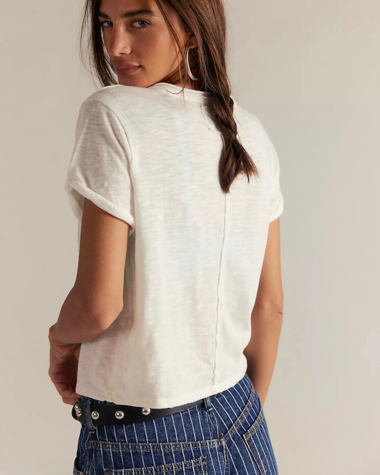Free People Take 2 Tee - Ivory