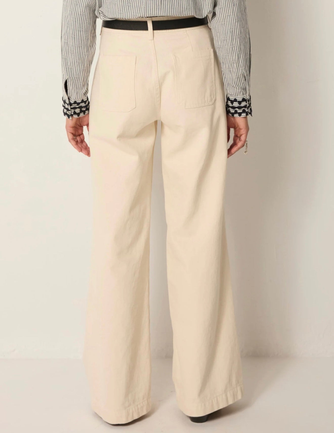 MAISON HOTEL Hamlet Pant in Maxton Ecru