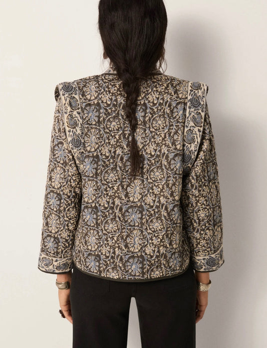 MAISON HOTEL Sugata Jacket in Blue Orchid