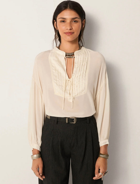 MAISON HOTEL Tuxedo Blouse Giovanni