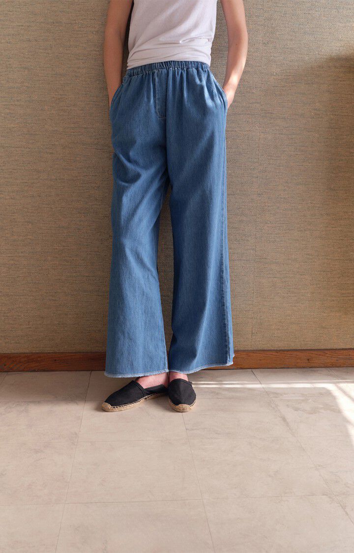 American Vintage Pants in Medium Blue