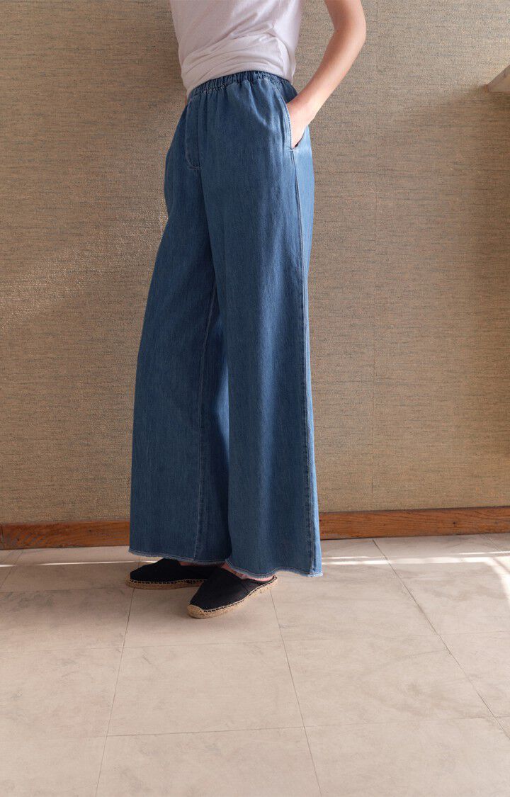 American Vintage Pants in Medium Blue