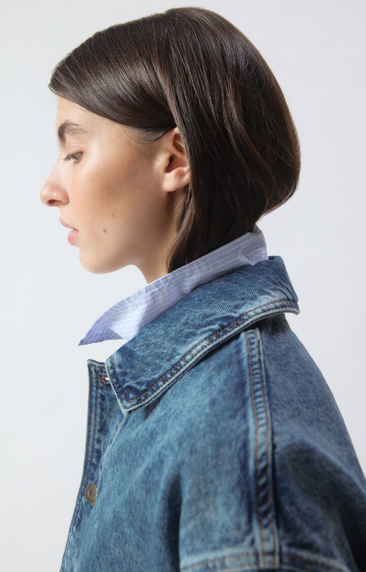American Vintage Denim Jacket in Stone