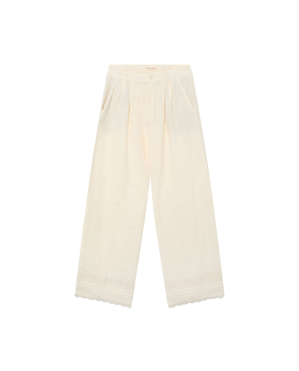 Maison Hotel Linen Solstice Pant in Ivory