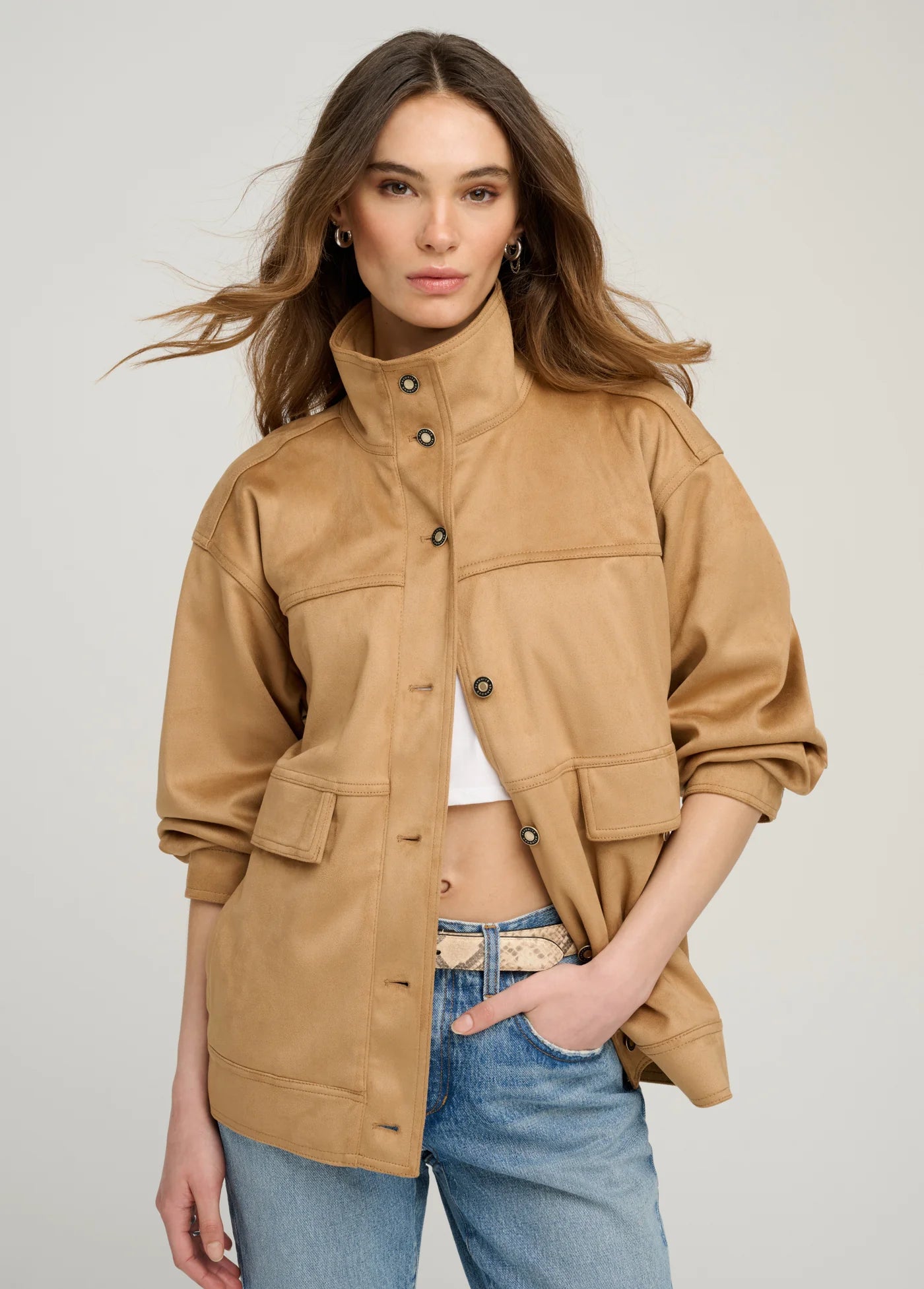 Favorite Daughter Margot Jacket in Camel