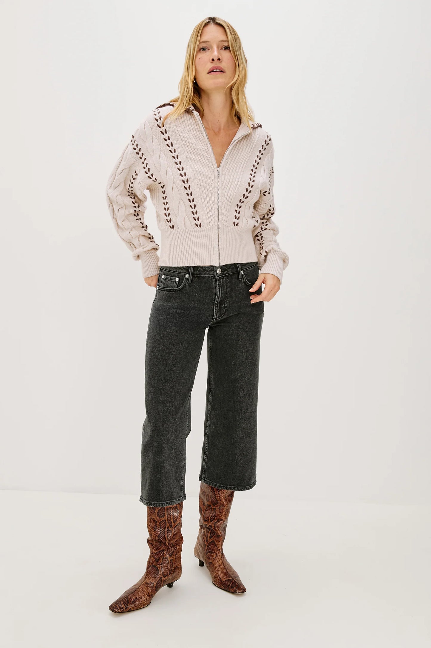 Rails Lune Zip Up Sweater