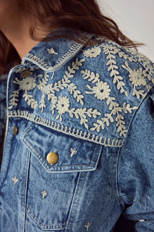 Maison Hotel Loretta Jacket in Blue Haze