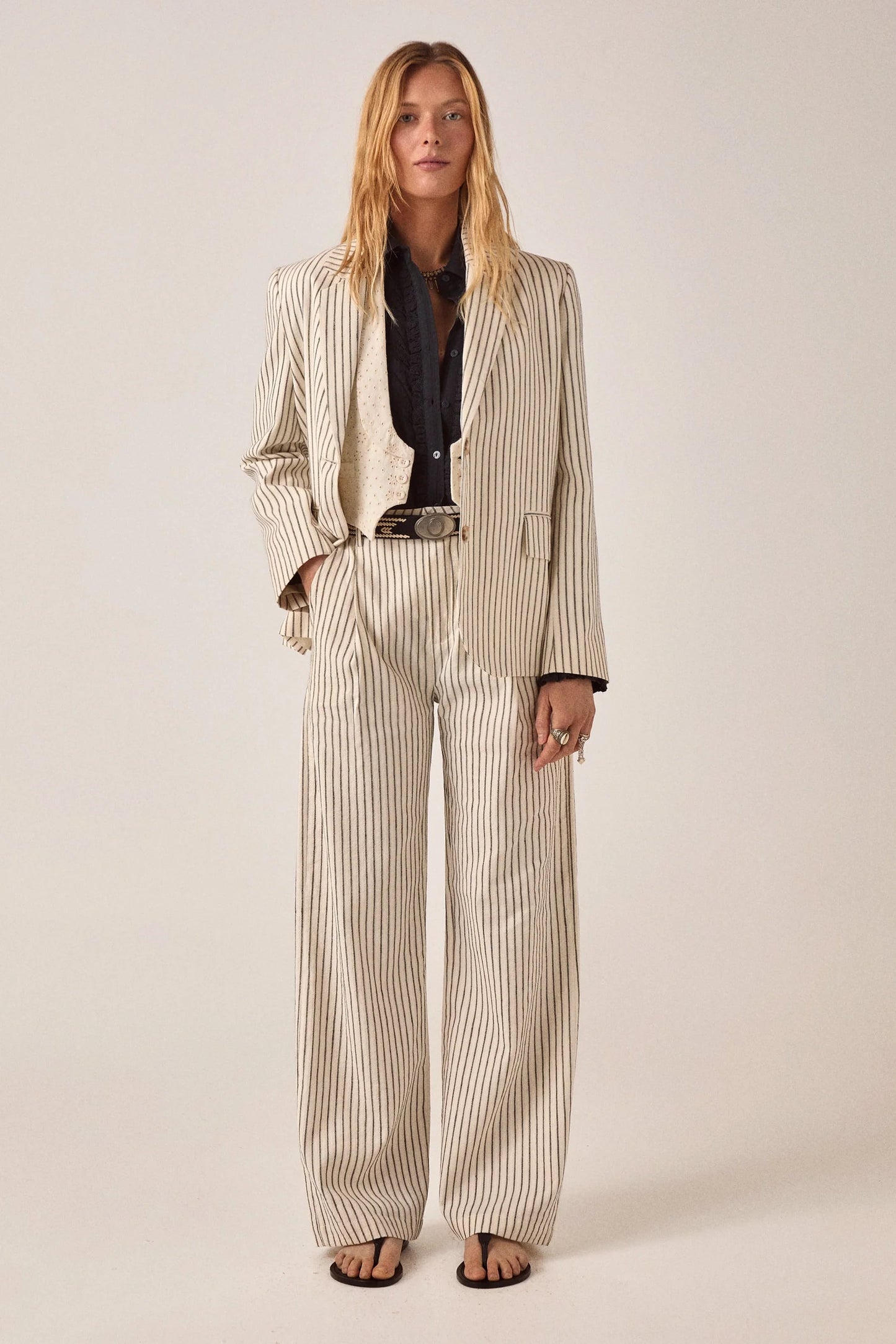 Maison Hotel Capri- Blazer in Shell