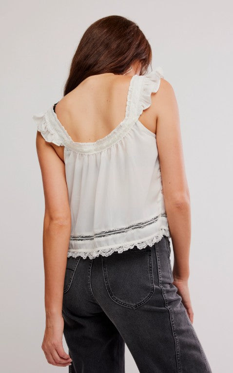 FREE PEOPLE Mabel Cami - White