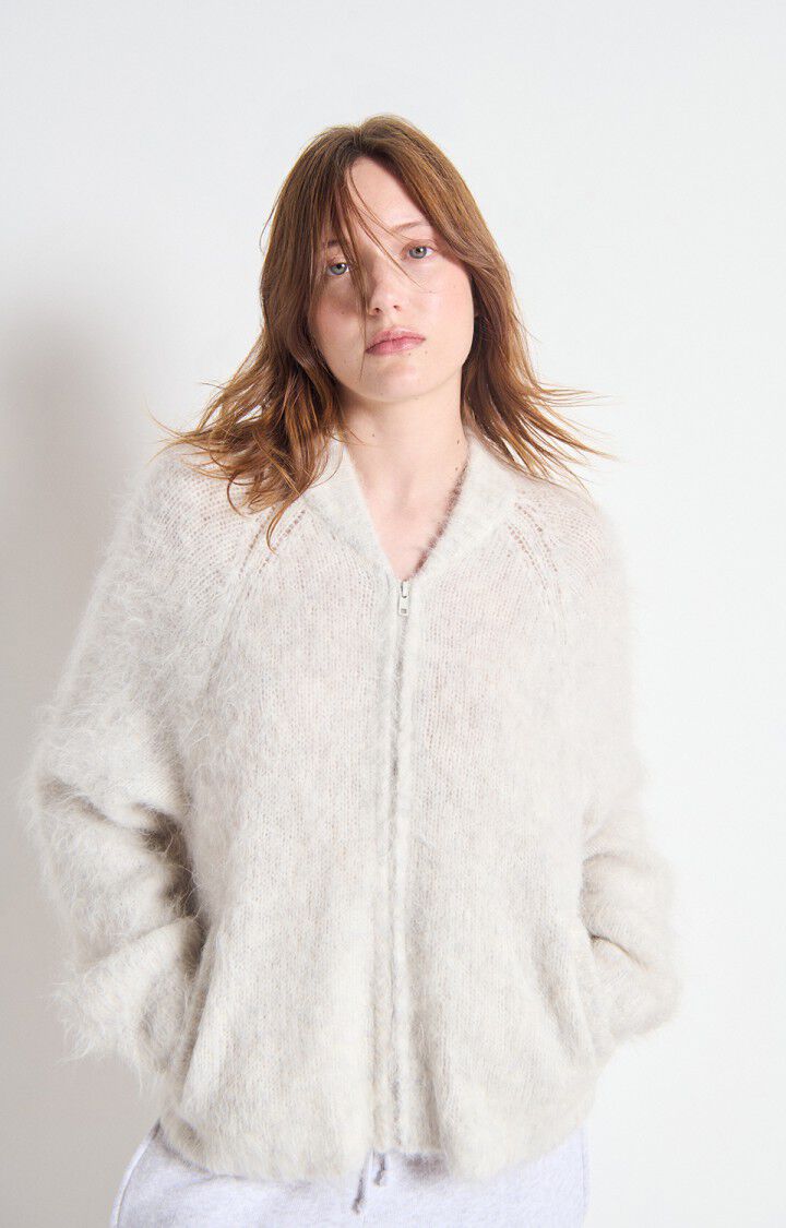 American Vintage Cardigan in Polar Melange