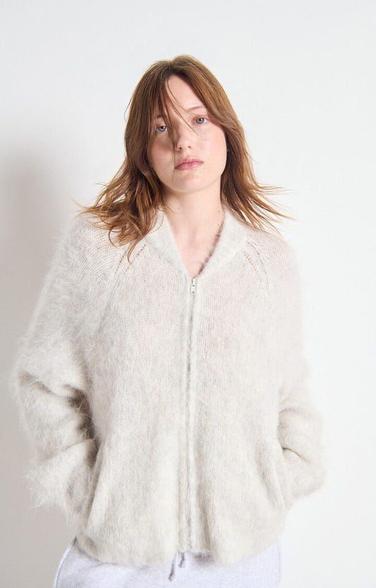 American Vintage Cardigan in Polar Melange