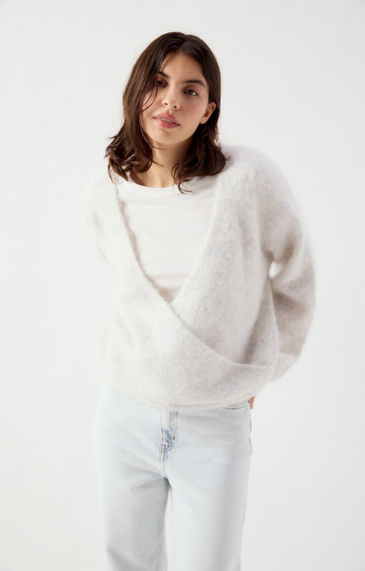American Vintage Pullover in Polar Melange