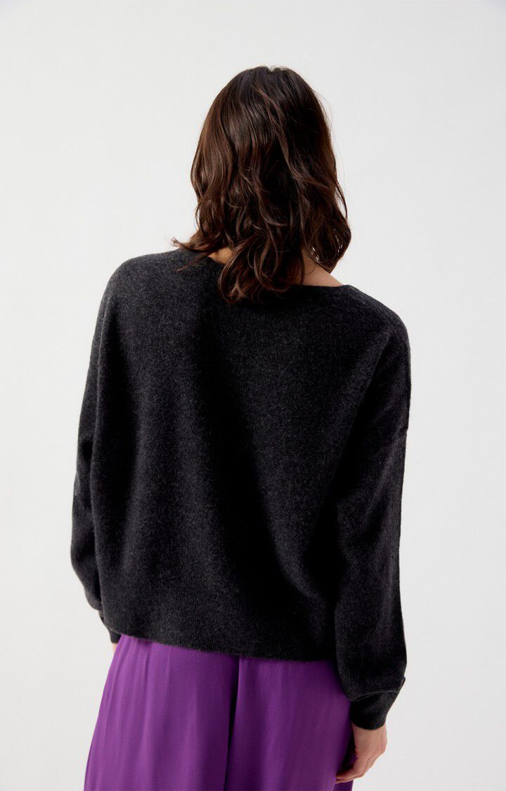 American Vintage Pullover in Charcoal Melange