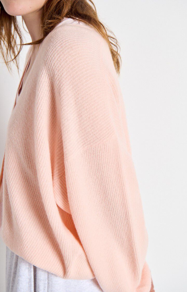 American Vintage Cardigan in Camelia