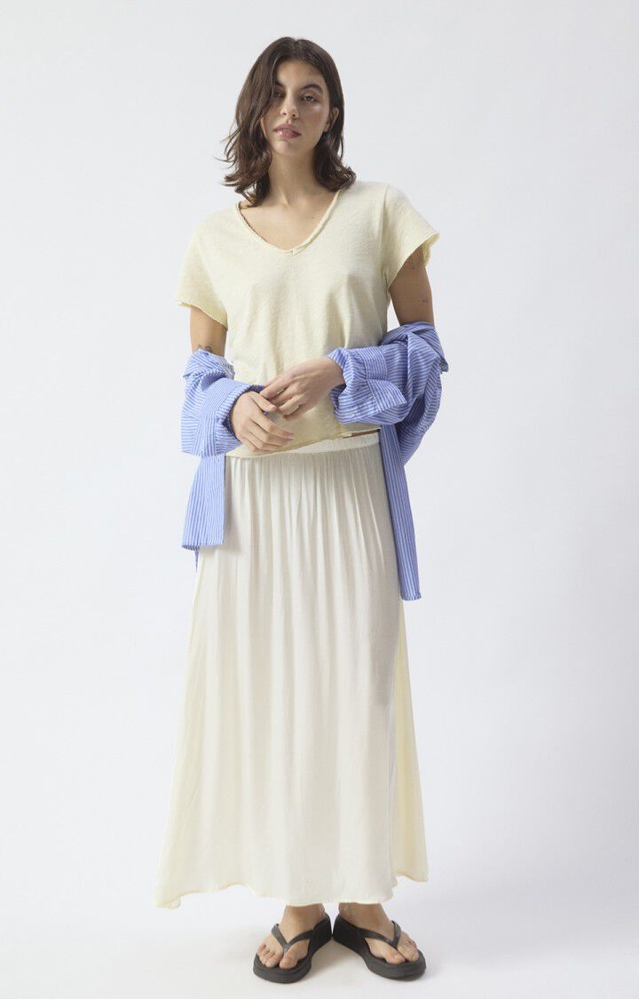 American Vintage Skirt in Ecru