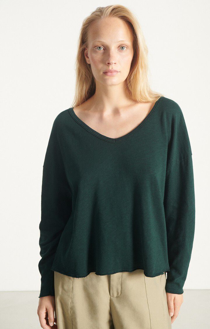American Vintage L/S T-shirt in Vintage Cypress
