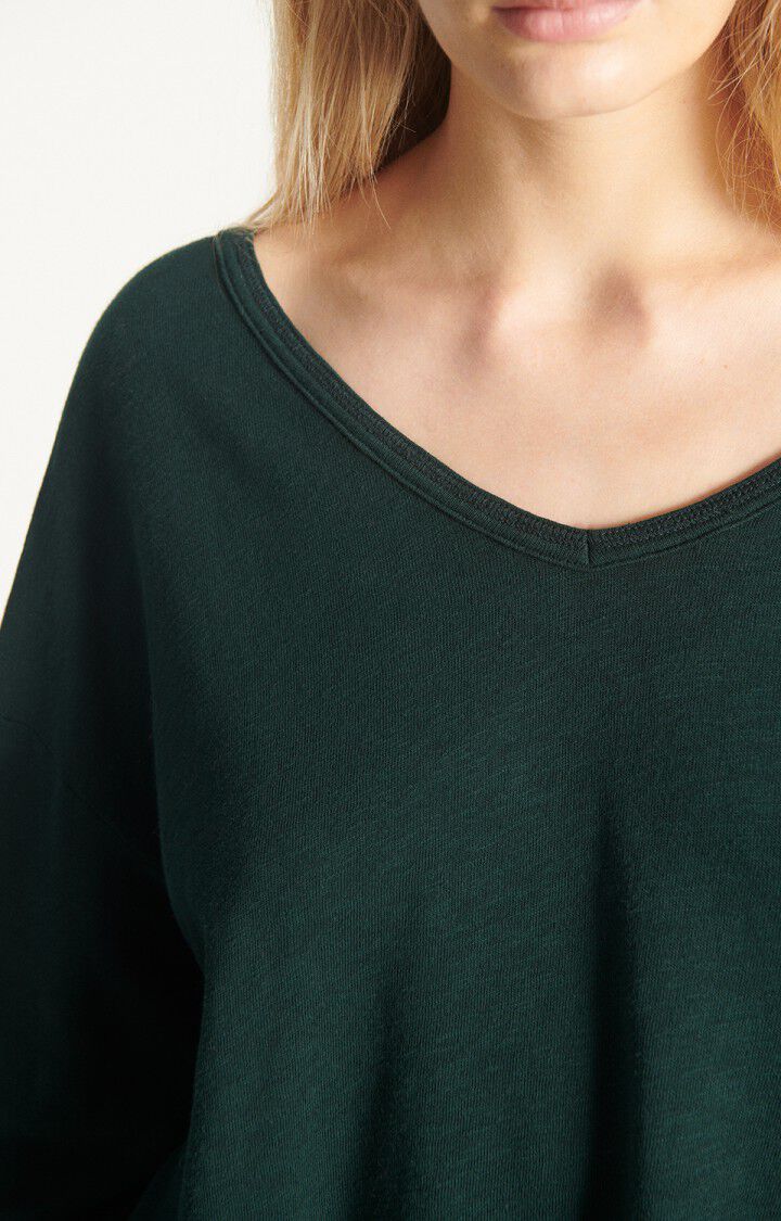 American Vintage L/S T-shirt in Vintage Cypress