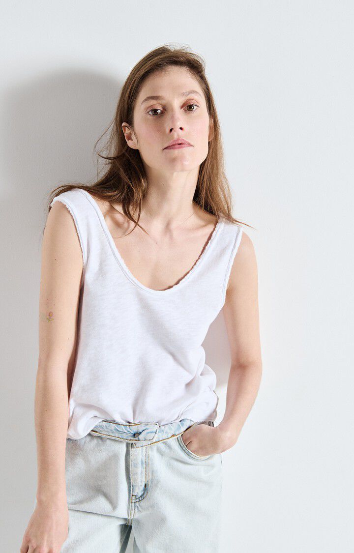 American Vintage Tank White