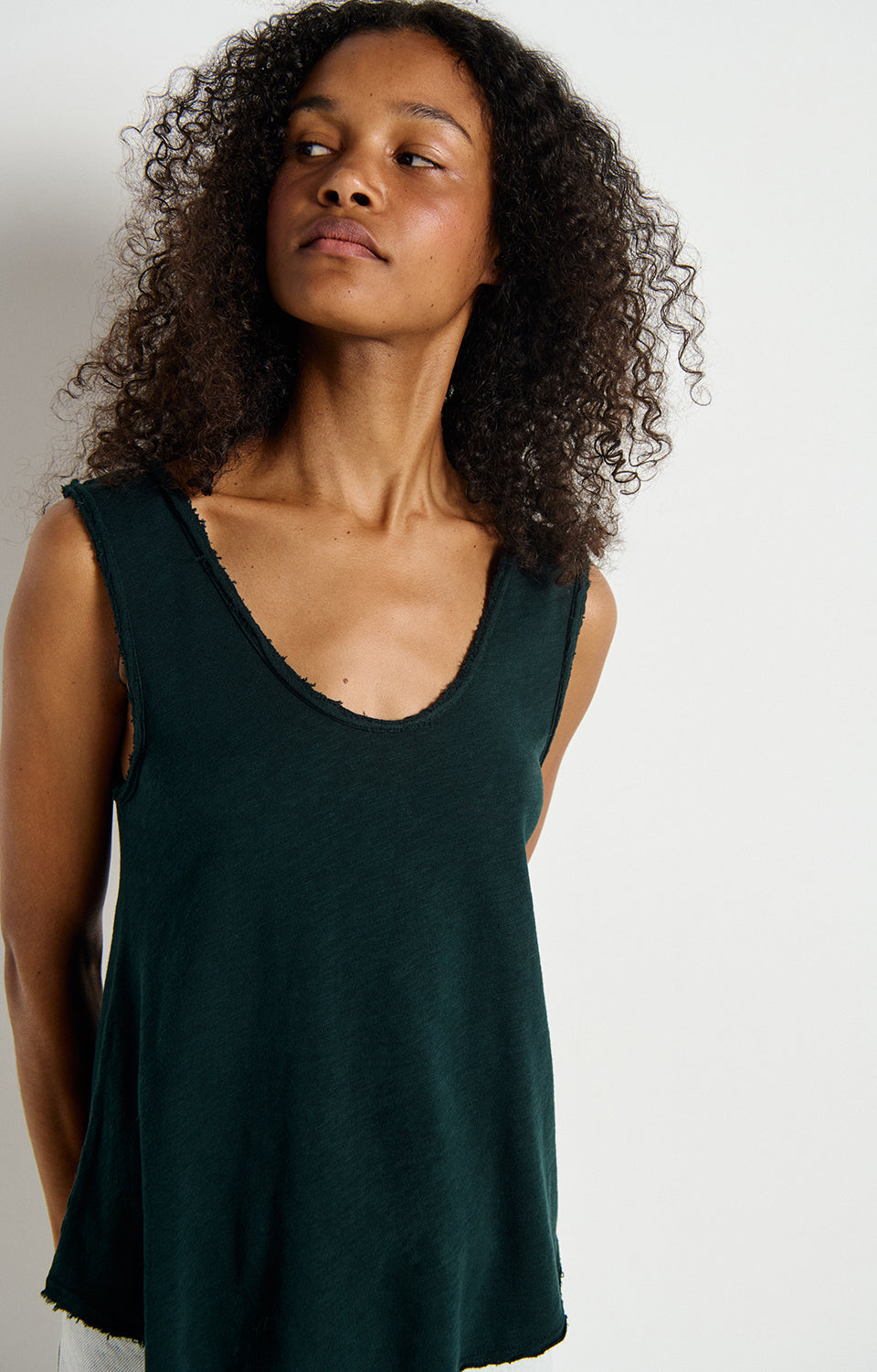 American Vintage Tank Top in Vintage Cypress