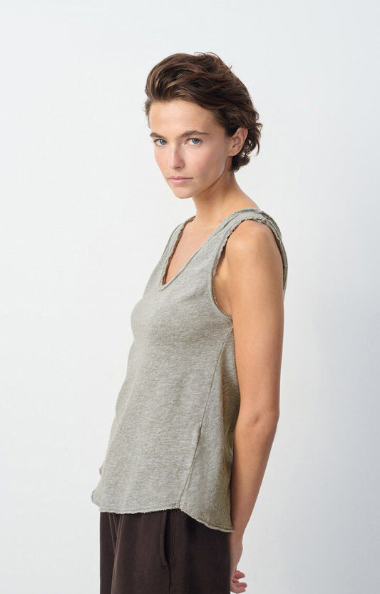 American Vintage Tank Heather Grey