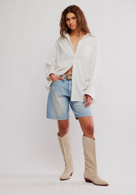 Free People Sabine Tailored Shirt