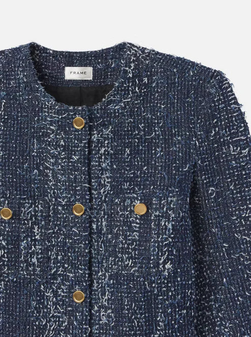 Frame Denim Boucle Jacket Magic