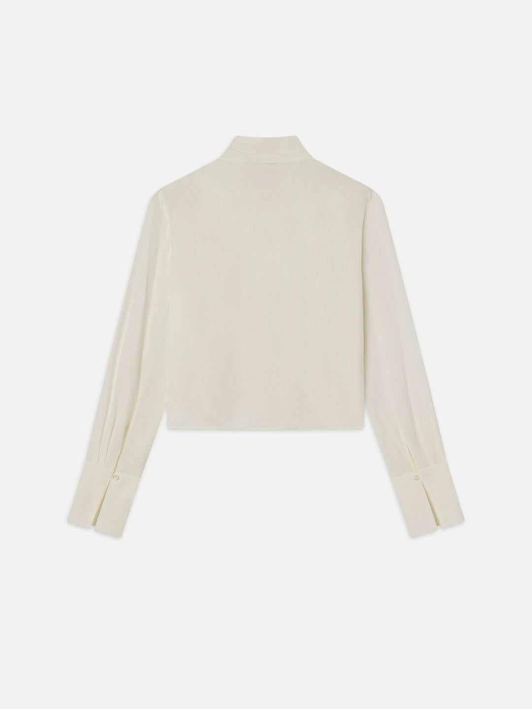 Frame Shawl Collar Blouse