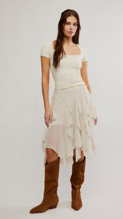 Free People Susanna Midi Skirt