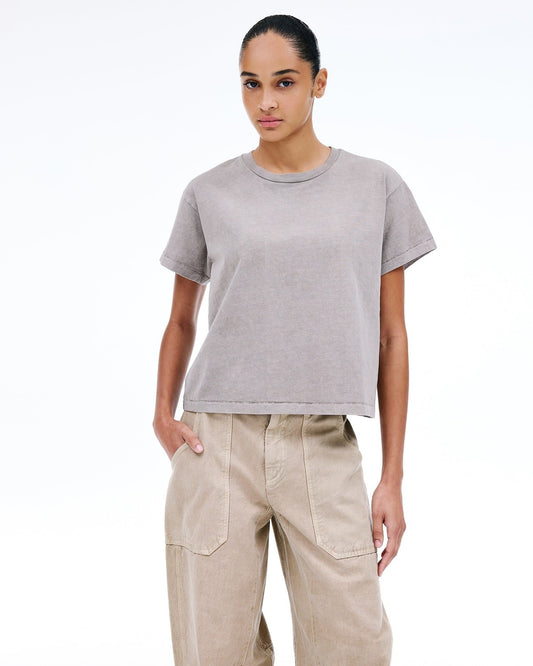 SLVRLAKE Square Tee Desert Taupe