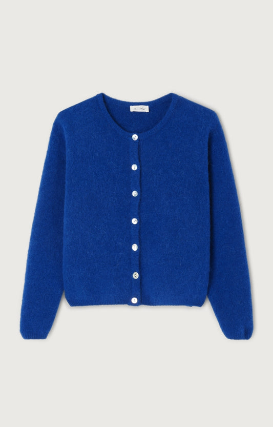 American Vintage Cardigan in Royal Blue