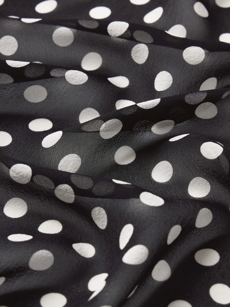 Frame  Nouvelle Polka Dot Blouse in Black Multi
