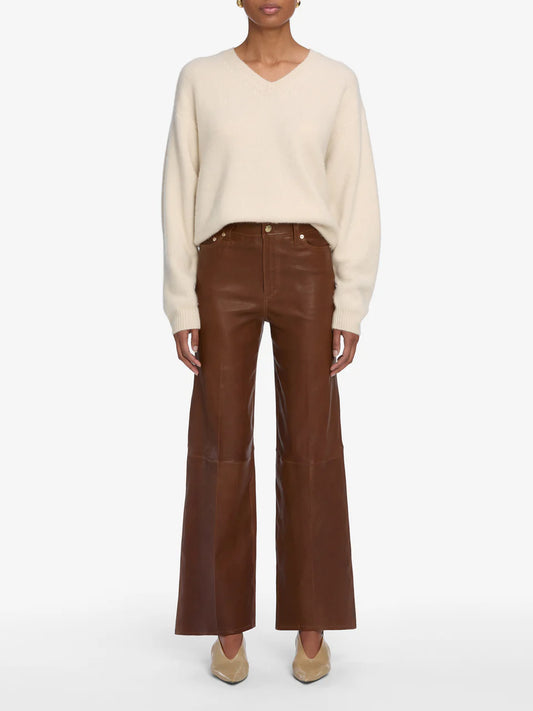 Frame Le Slim Palazzo Leather