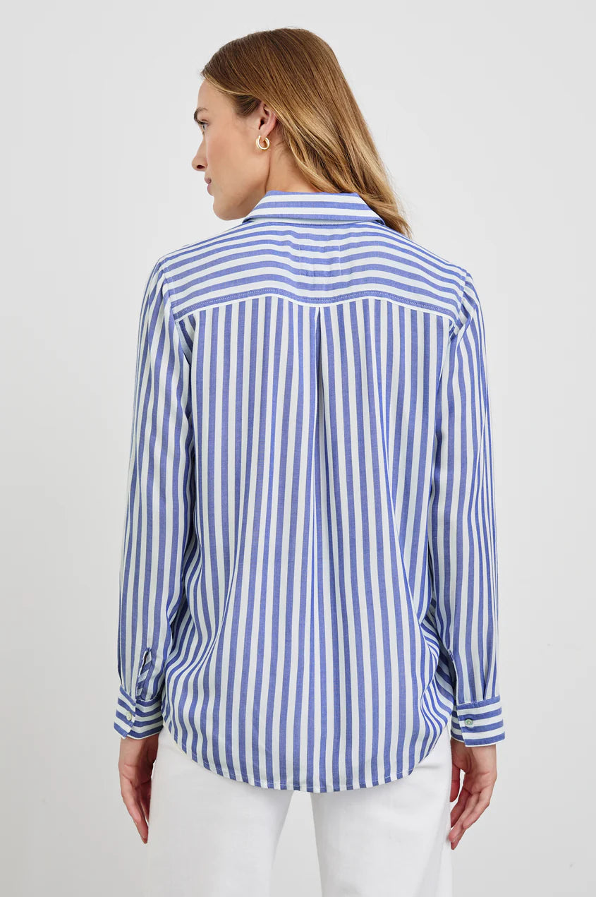 Rails Wren Shirt Blue White