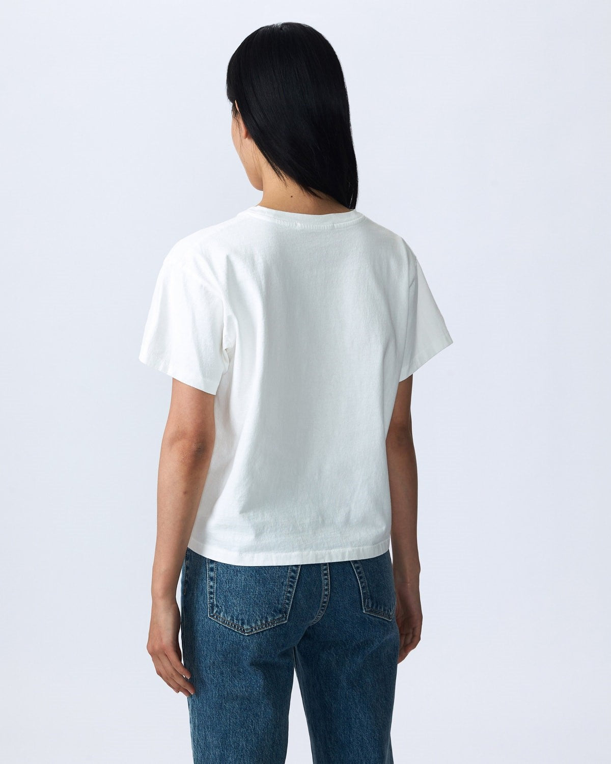 Slvrlake Square Tee White