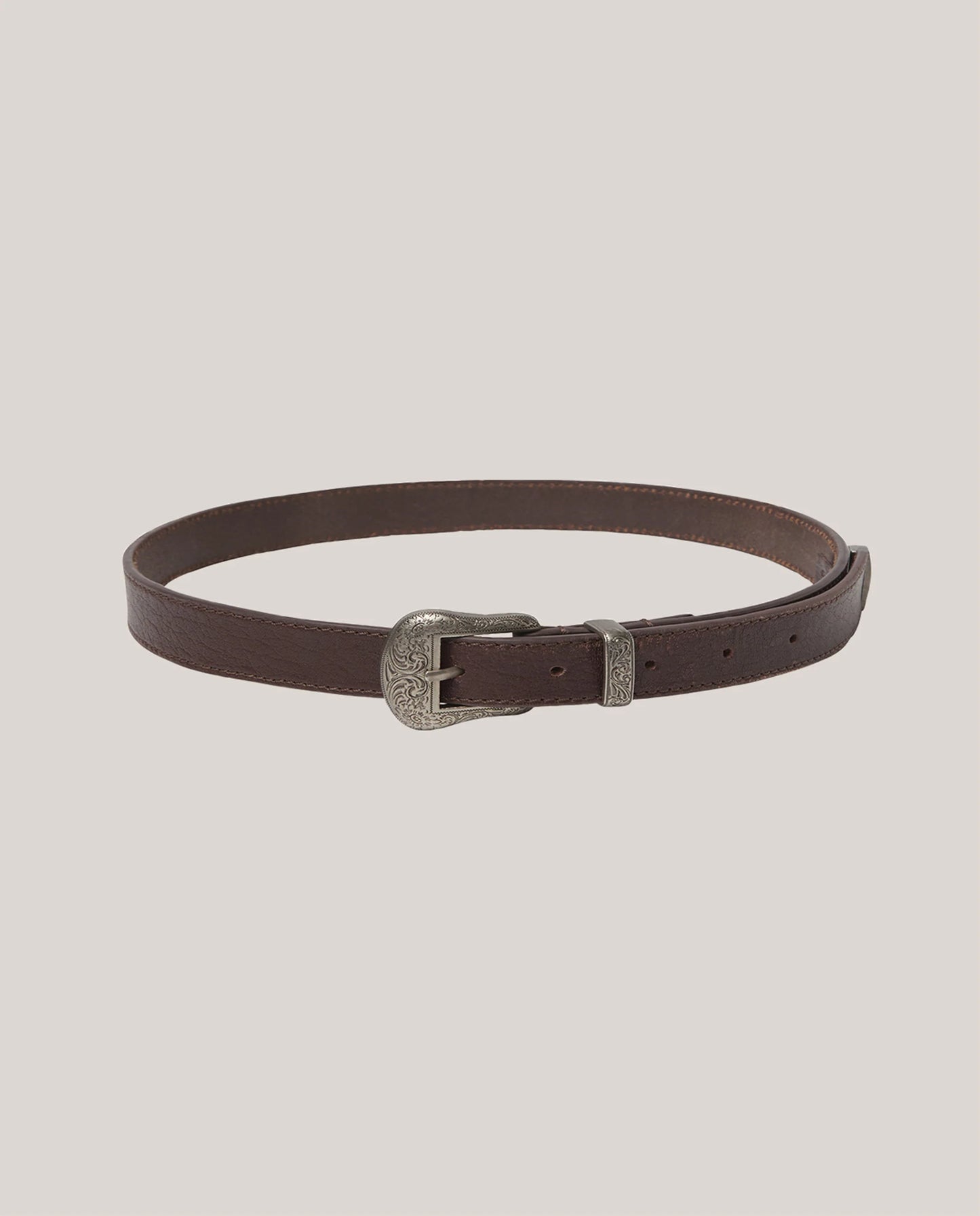 Maison Hotel Dakota Belt in Dark Brown