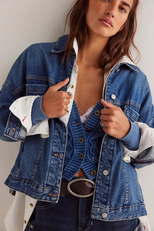 Free People Opal Denim Jacket