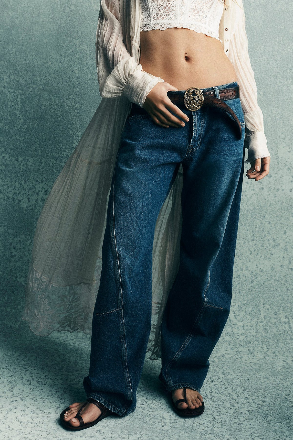 Free People Fable Twisted Jean 5OB2339589