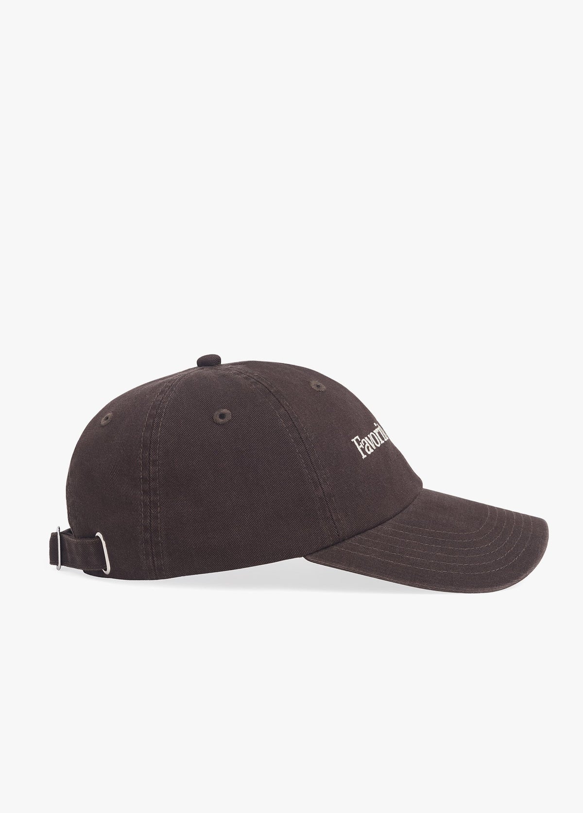 Favorite daughter Logo Baseball Hat in Coffee