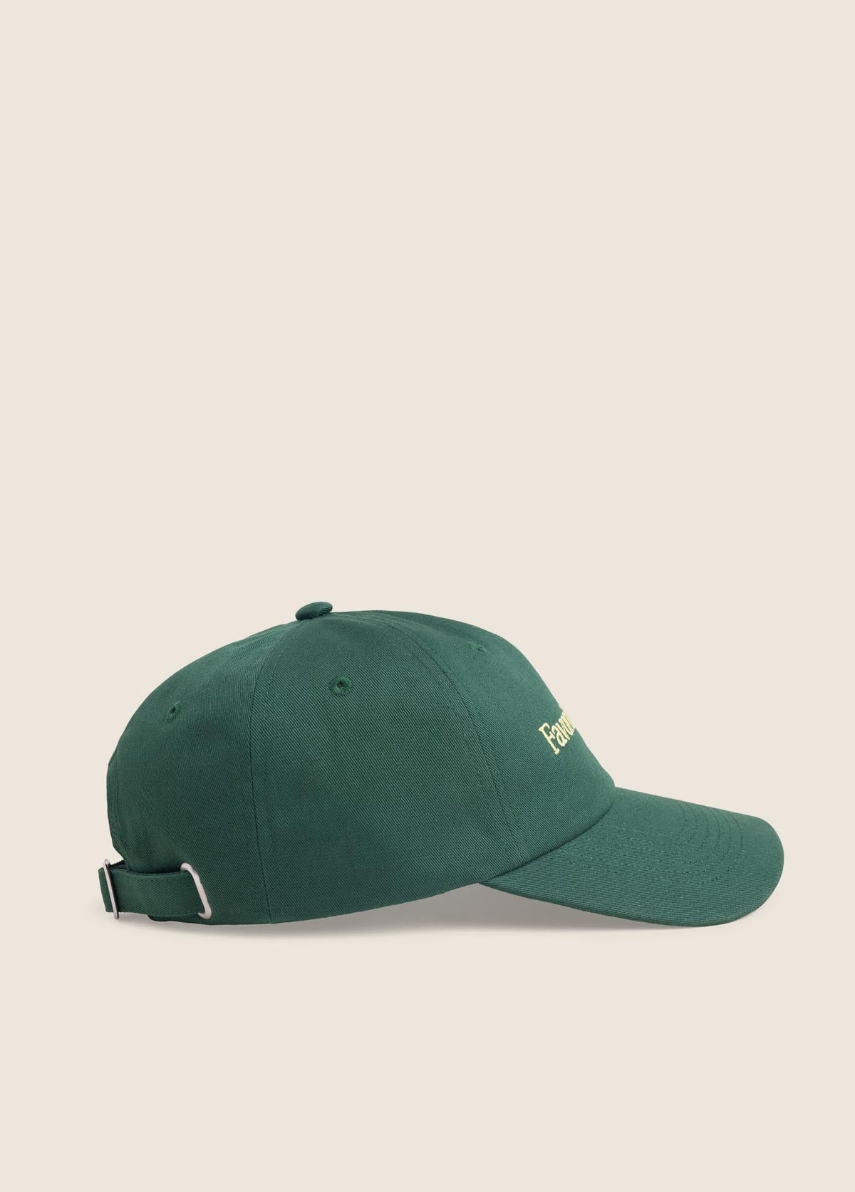 Favorite Daughter Logo Baseball Hat in Forest Canary
