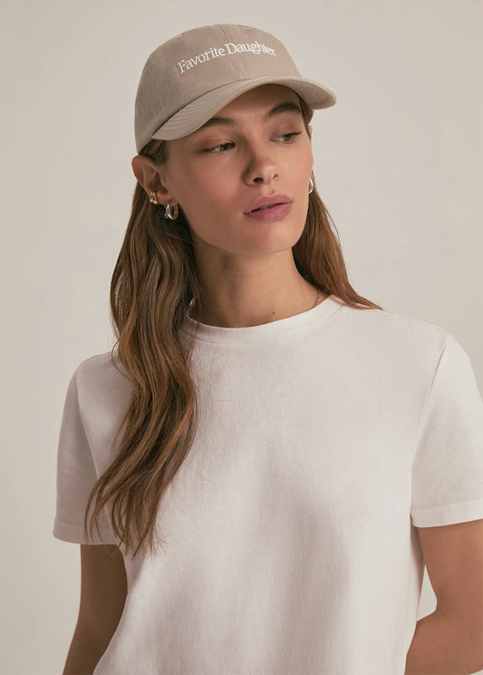 Favorite Daughter Baseball Hat Taupe