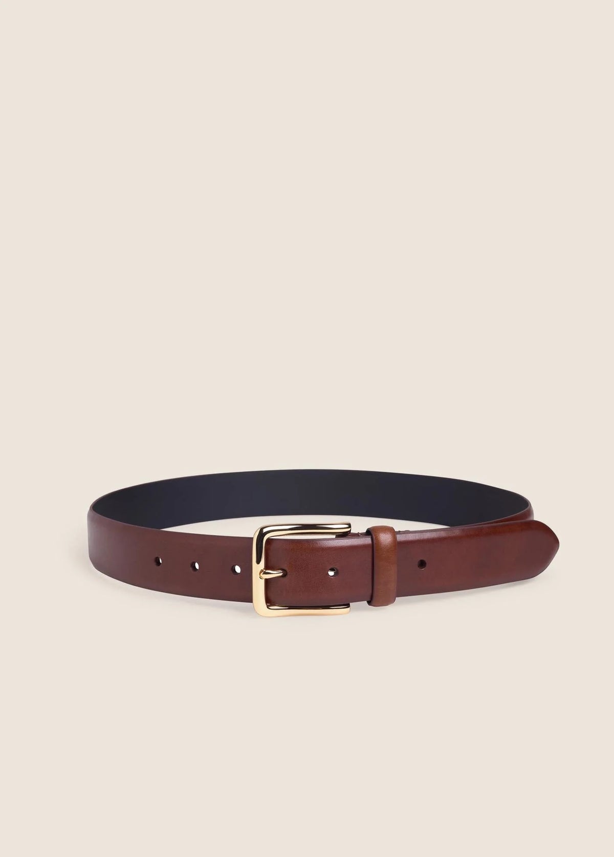 Favorite Daughter Heritage Belt in Cognac/Brass