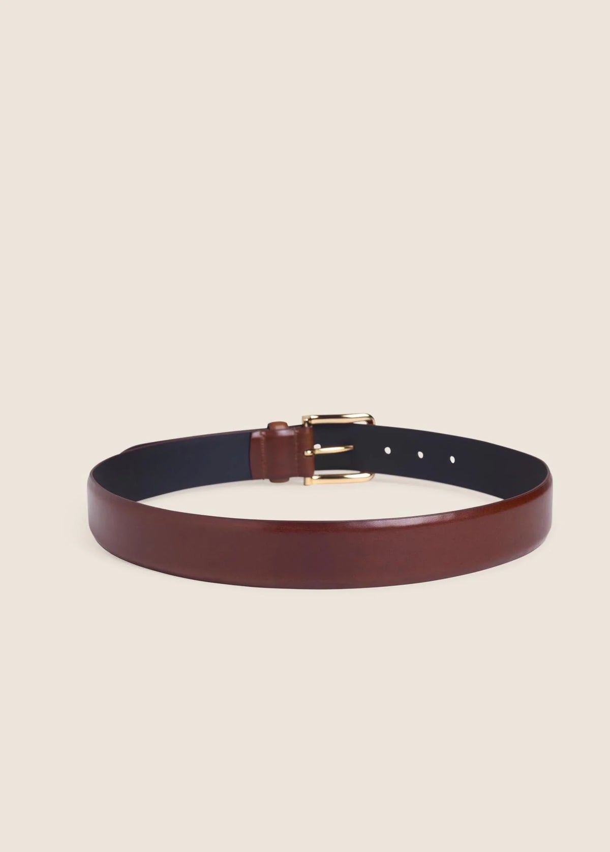 Favorite Daughter Heritage Belt in Cognac/Brass