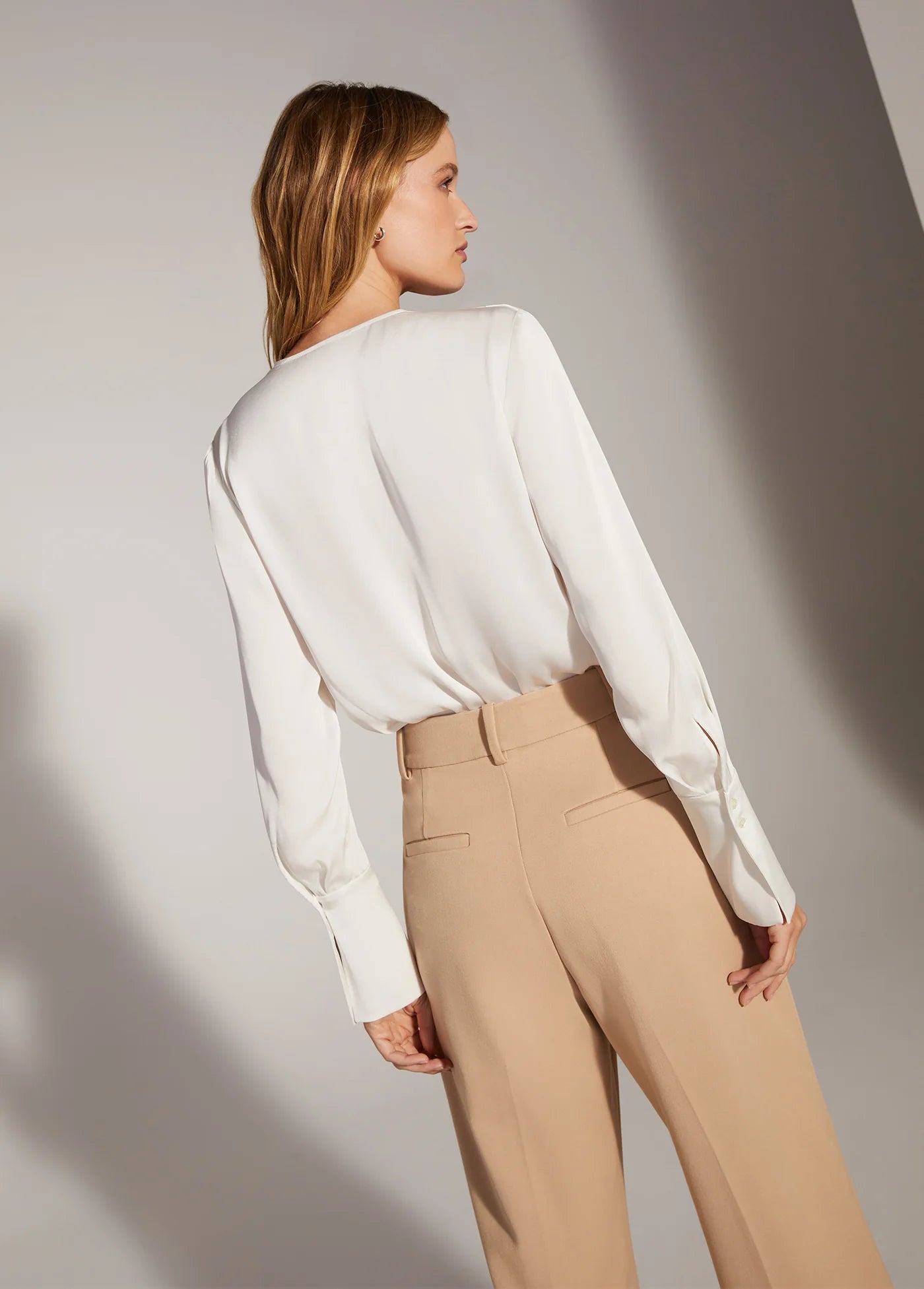 Favorite Daughter The Date Blouse Ivory