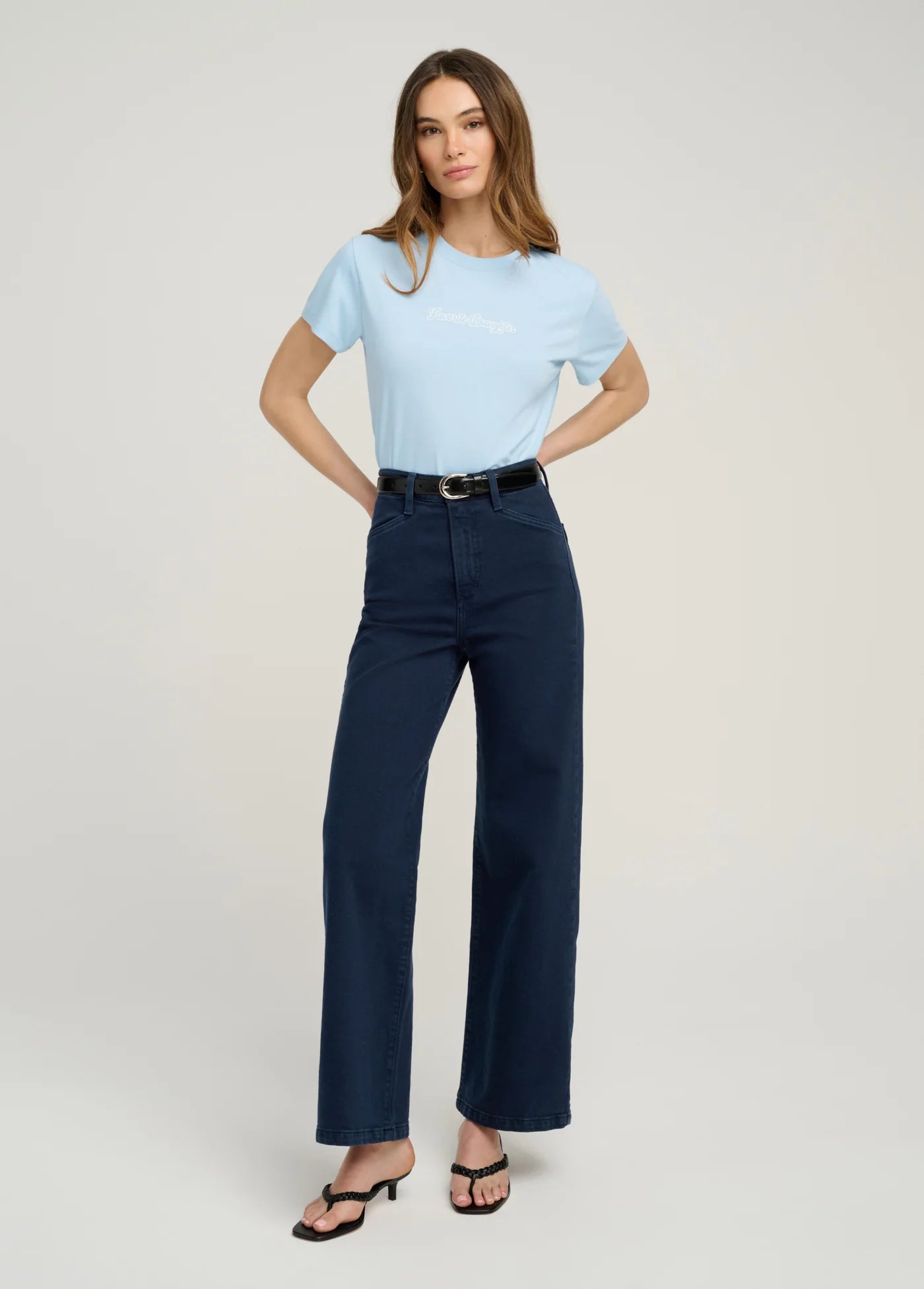 Favorite Daughter Mischa HR Ankle in Navy