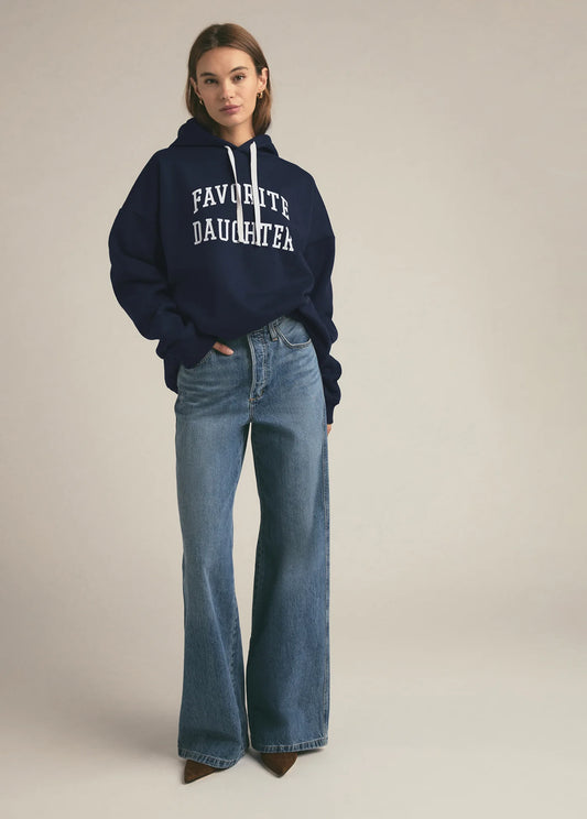 Favorite Daughter Collegiate Hoodie Navy