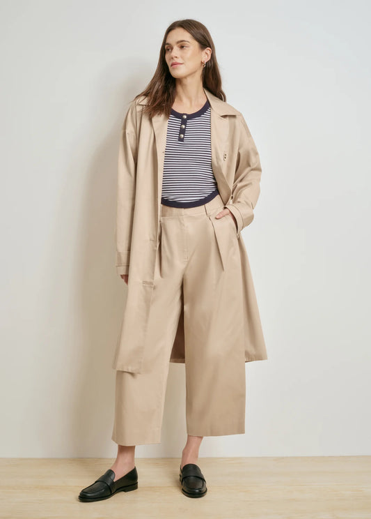Favorite Daughter Easy Trench in Light Khaki