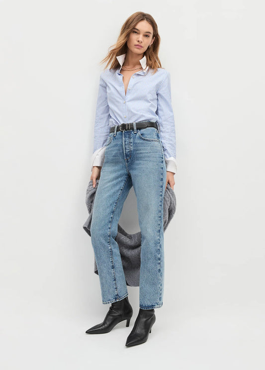 Favorite Daughter Cuffed Statement Shirt