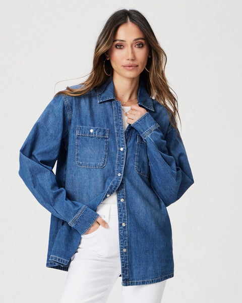 Paige Georgie Denim Shirt