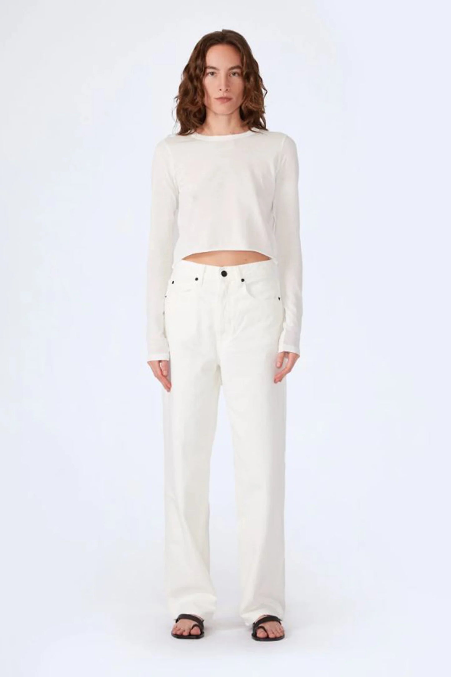 Slvrlake Koko Relaxed White